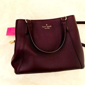 Kate Spade (Burgundy) BRAND NEW WITH TAG